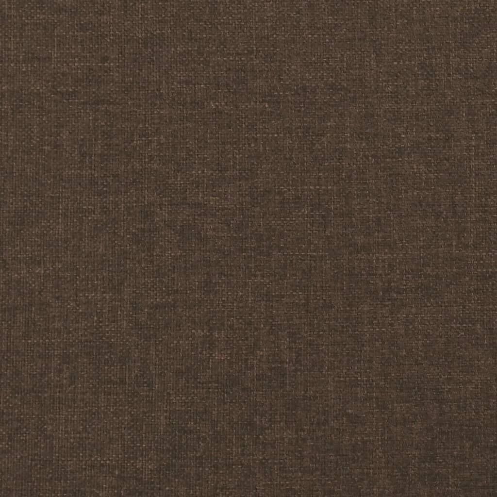 vidaXL voodipeats, tumepruun, 80x5x78/88 cm, kangas