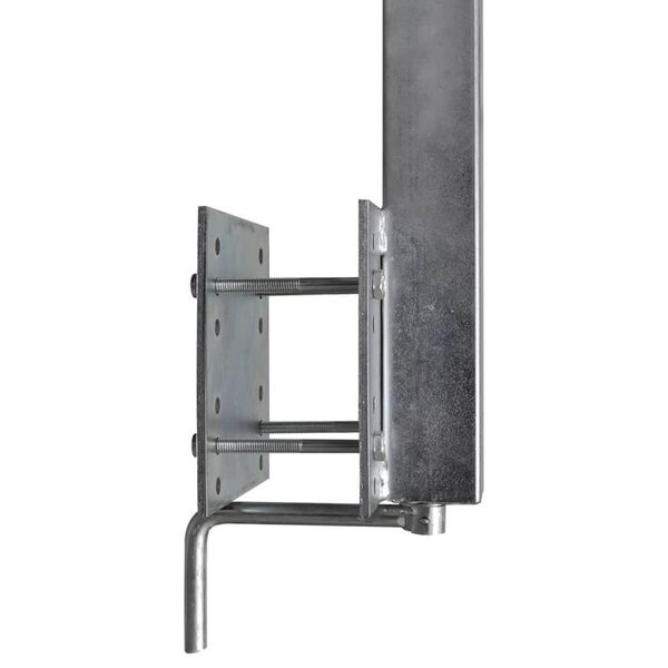 vidaXL paadi järelkäru kahe rullikuga vööritugi, 2 tk, 59-84 cm