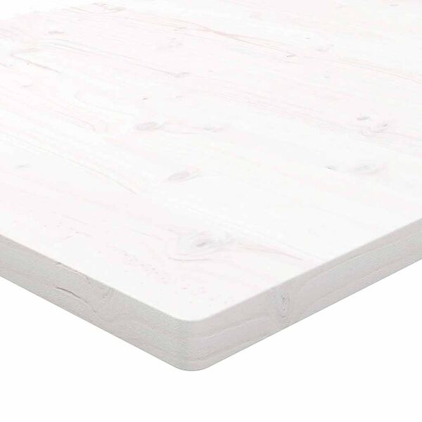 vidaXL kirjutuslaua plaat, valge, 80 x 40 x 2,5 cm, männipuit