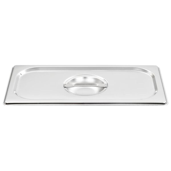Kaaned GN 1/3 pannile, 4 tk, roostevaba teras